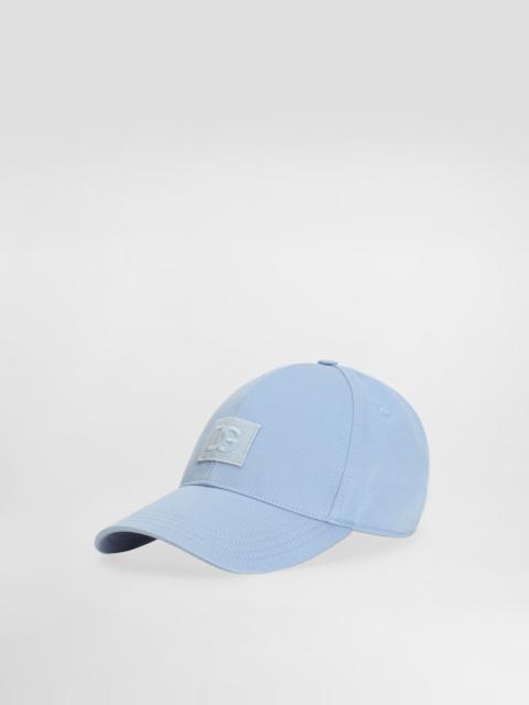 Cotton gabardine baseball cap