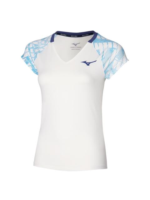 Mizuno Women's Printed Tennis Tee