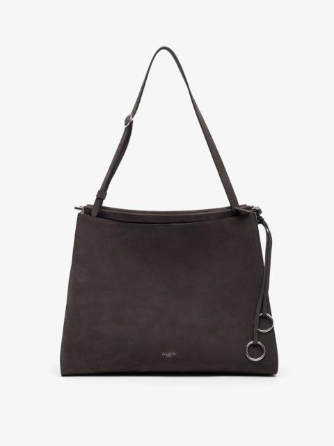 Le Click medium square grey bag
