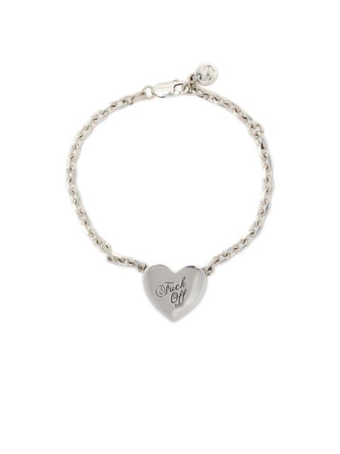 Warm Welcome heart-charm bracelet