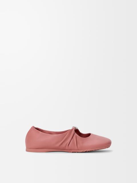 Pebble Soft ballerina in nappa lambskin