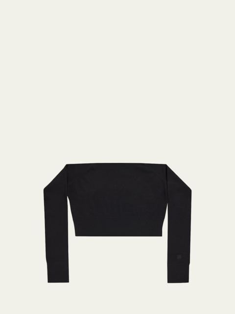 Sleeve Cashmere Scarf