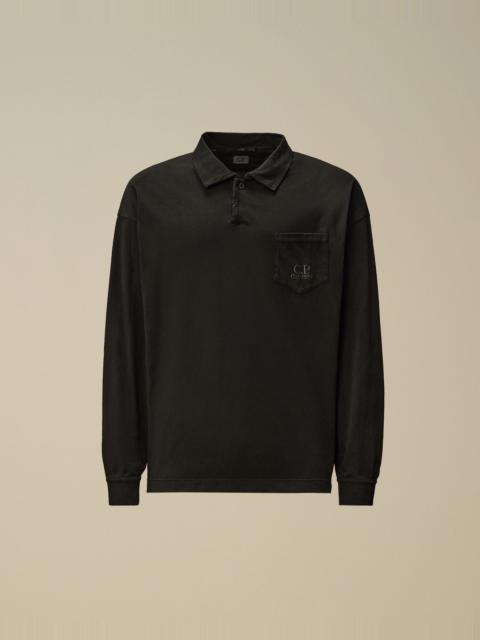 20/1 Jersey Long Sleeve Boxy Polo