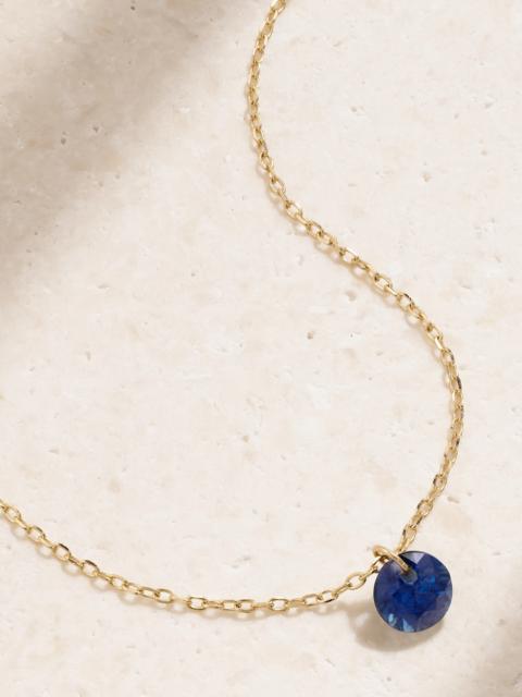 18-karat Gold Sapphire Necklace