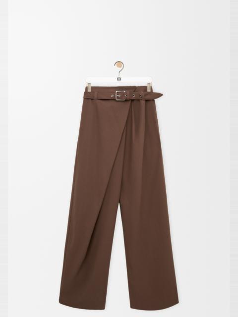 Trousers in cotton