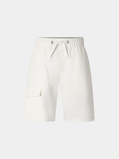 Denny cargo sweatshorts in Off-white/eucalyptus