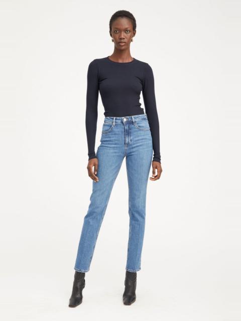 CHARLOTTE SLIM STRAIGHT DENIM
