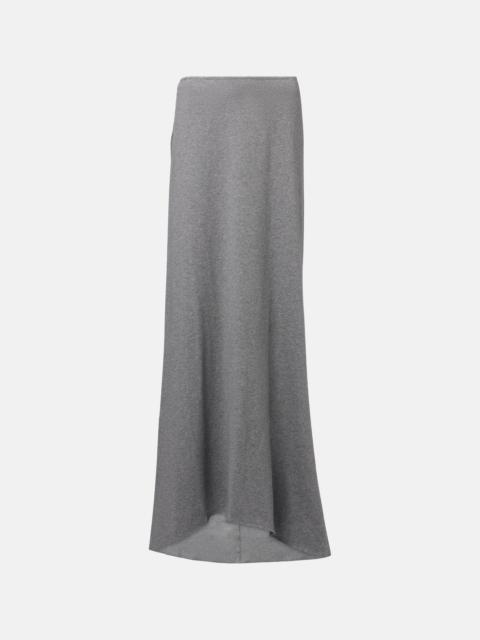 Cotton maxi skirt