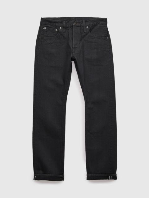 PBJBOW-005-GBK "Moonrock" 14oz Rinsed Selvedge Charcoal Grey Denim - Slim Straight Fit