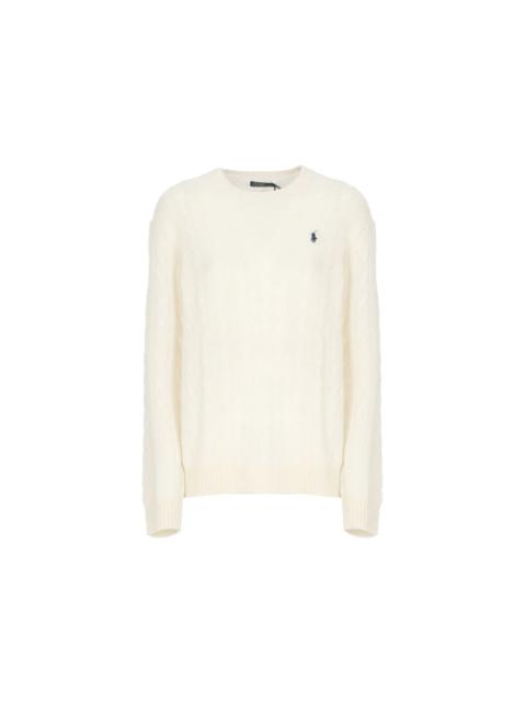 Polo Ralph Lauren Long Sleeve Crew Neck Pullover Authentic Cream