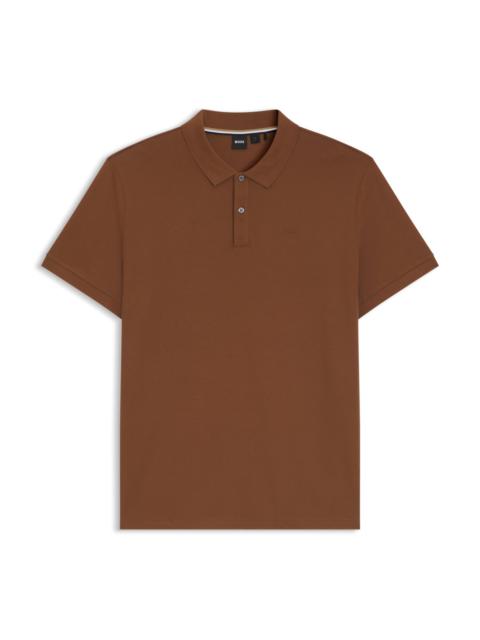 PALLAS POLO SHIRT IN COTTON PIQUÉ WITH LOGO DETAILS