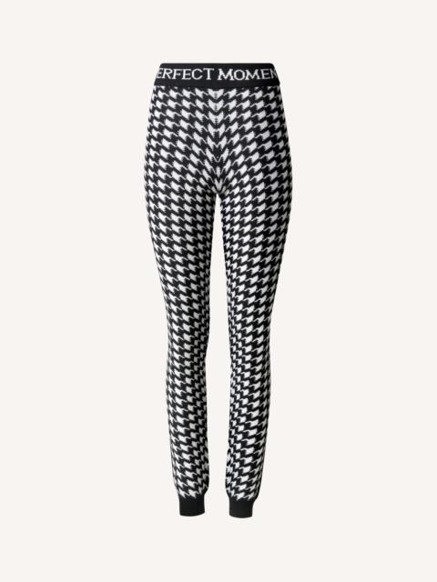 Houndstooth Merino Wool Legging
