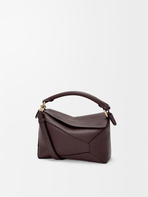 Small Puzzle Edge bag in soft grained calfskin