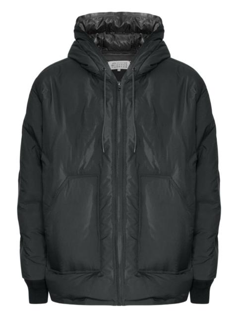 hooded padded jacket