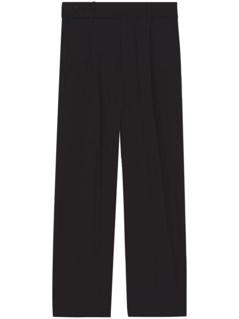 Drapey Suiting wide-leg tailored trousers
