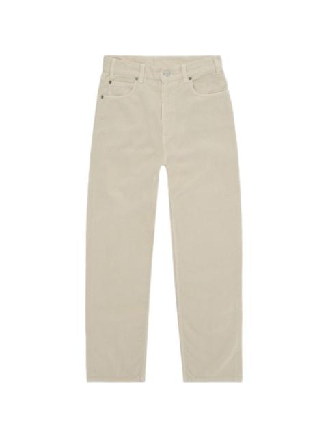 corduroy five-pocket trousers