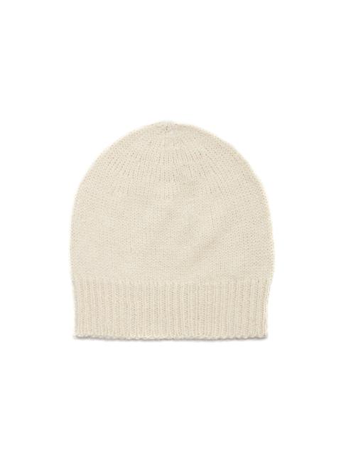 Chesire Knit Hat in Ivory Cashmere