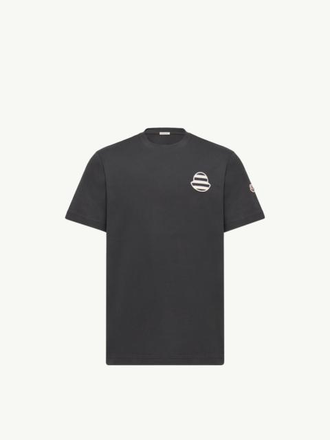 Striped Logo Cotton Jersey T-Shirt