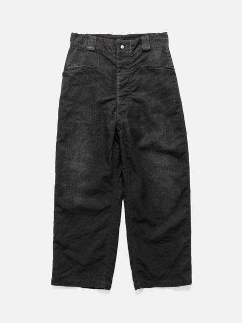 Vintage Black Linen Trousers Black