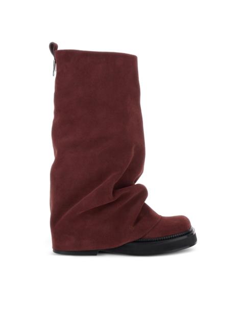 Robin suede combat boots