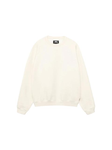 Stussy Fleece Raglan Crew Natural
