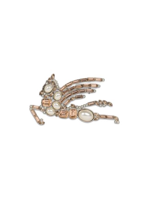 pegaso pearls brooch