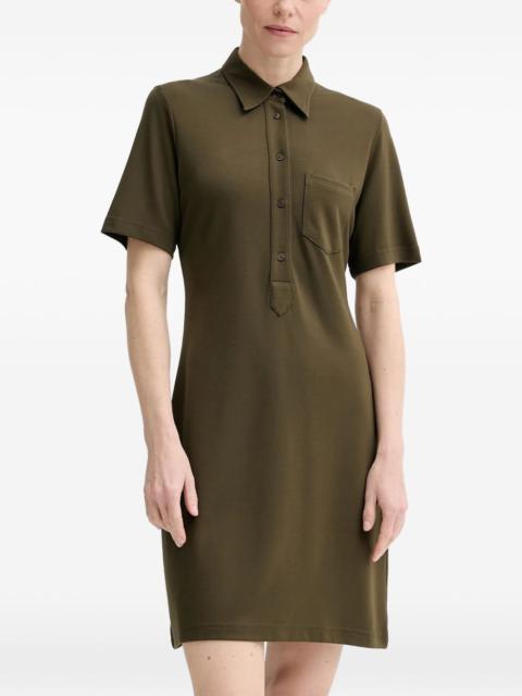 buttoned pocket dress