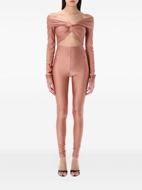 Kendall off-shoulder jumpsuit