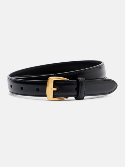 Leather belt