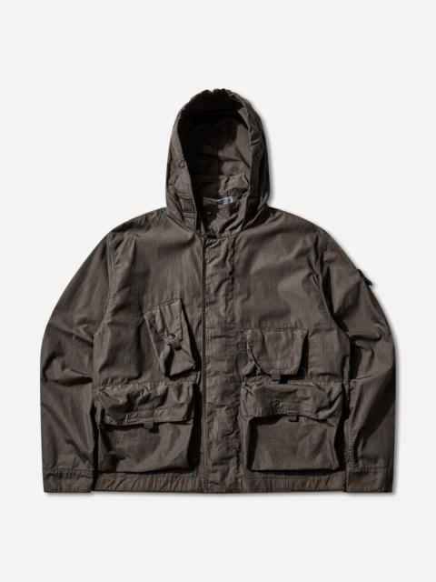 Men's Cotton Nylon Micro Ripstop Field Jacket Charcoal