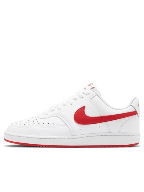 (WMNS) Nike Court Vision Low 'White University Red' CD5434-101