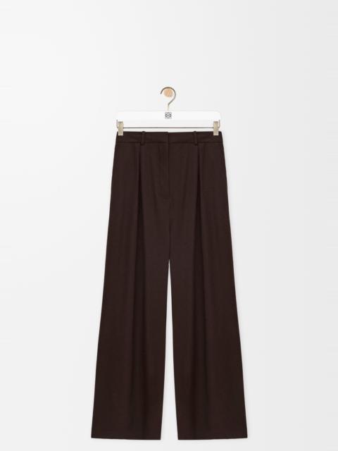 Trousers in wool