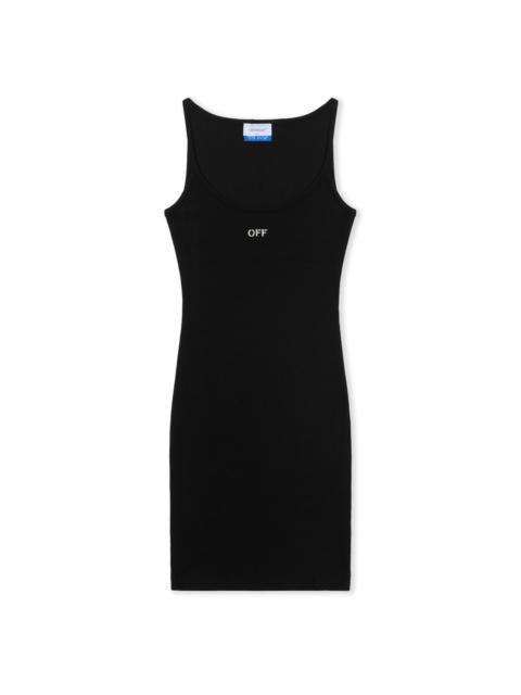 Off Stamp Rib Tank Dress