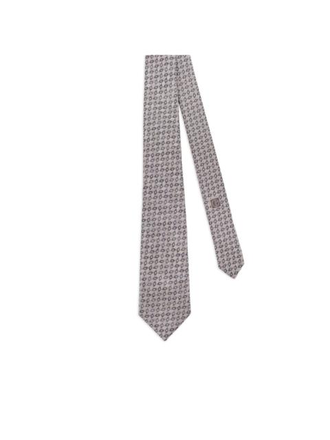 geometric-pattern tie