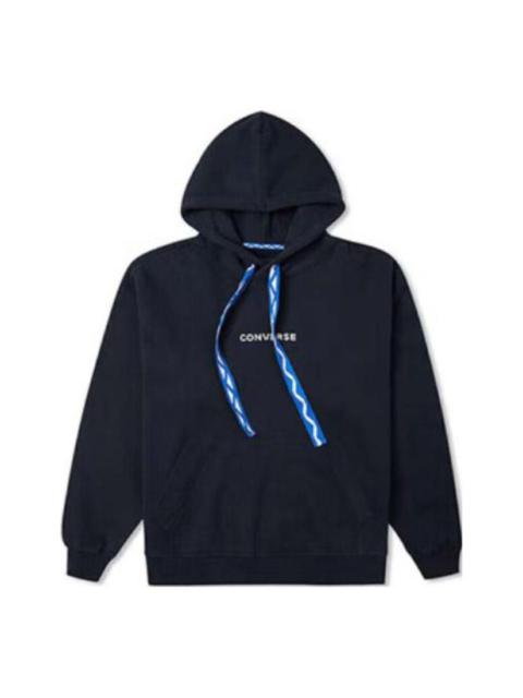 Converse Tapesty Hoodie 'Black' 10025057-A03