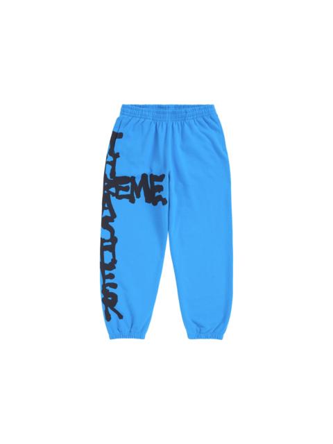 Supreme Thrasher Sweatpant Bright Blue