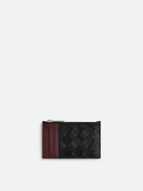 Intrecciato Zipped Card Case