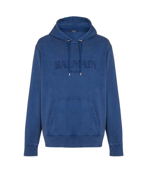 Vintage Balmain embroidered hoodie