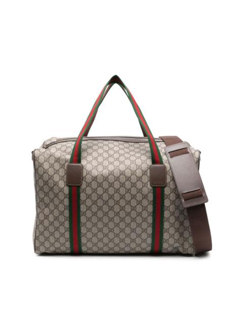 large Web-stripe holdall