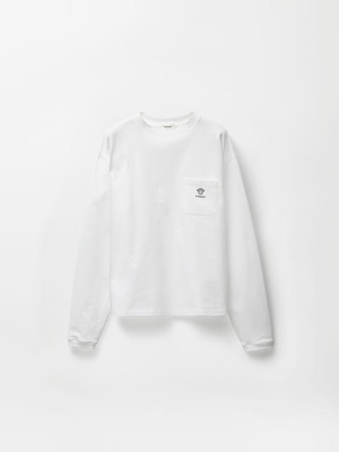 Embroidered Cotton-Jersey T-Shirt