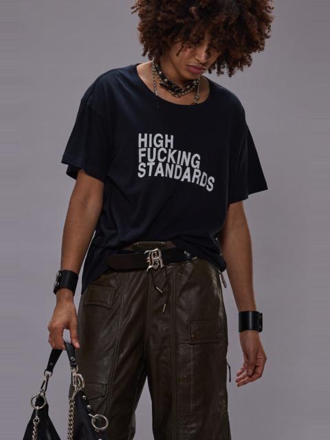 HIGH F STANDARDS BOY T - BLACK