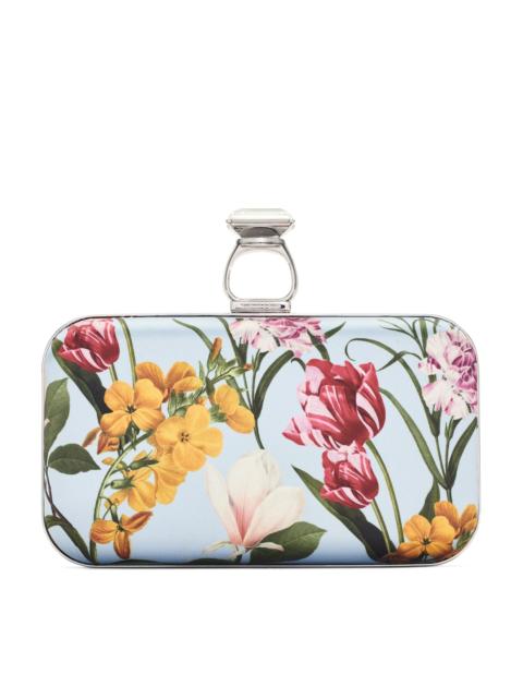 ON THE ROCKS CLUTCH - GLACIAL BLUE BLOSSOMS