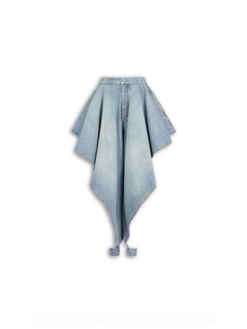 PANELLED FADED JEANS