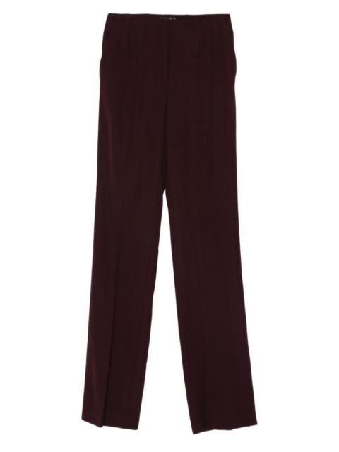 pleated wool trousers