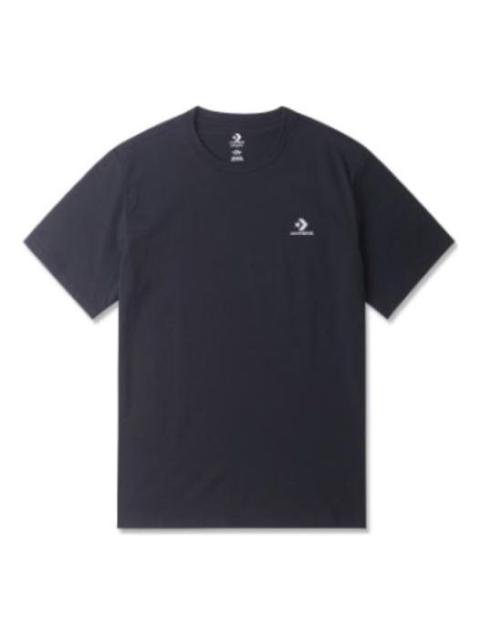 Converse Go-To Embroidered Star Chevron Standard-Fit T-Shirt 'Black' 10023876-A01