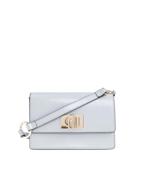 logo plaque top handle bag