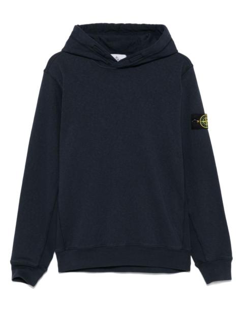Compass-badge hoodie