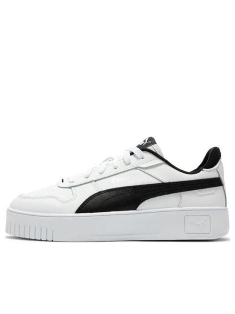(WMNS) PUMA Carina Street 'White Black' 389390-03