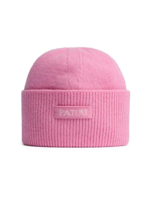 logo-patch beanie