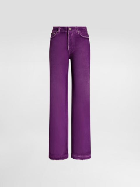 5-pocket denim trousers